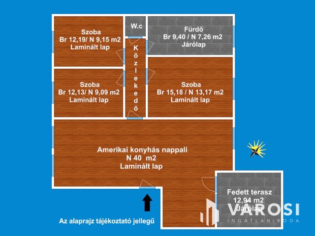 Penthouse a belváros szélén