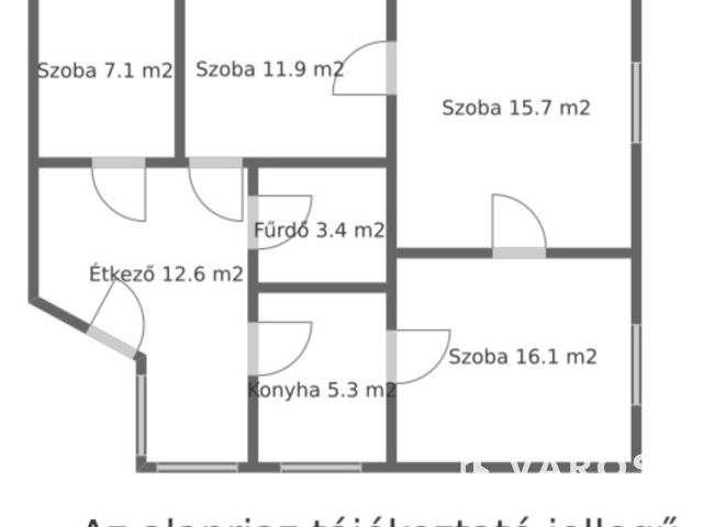 Takaros családi ház Sarkad csendes kis utcájában.