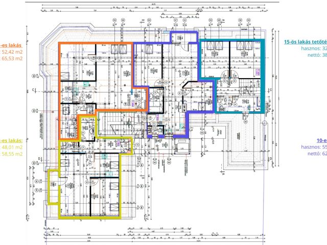Új építésű, 102 m2-es, duplex lakás, liftes házban eladó