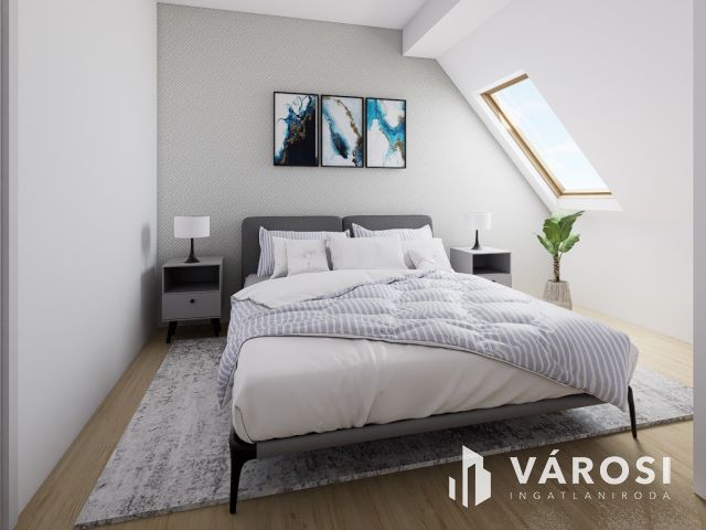 Új építésű, 102 m2-es, duplex lakás, liftes házban eladó