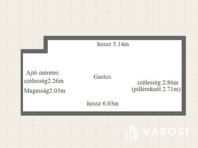 Rendezett garázs jó helyen eladó a Dobozi lakótelepen