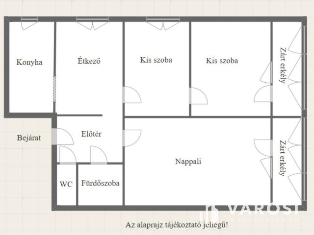 Agrárhoz közeli csendes, biztonságos panel lakás eladó
