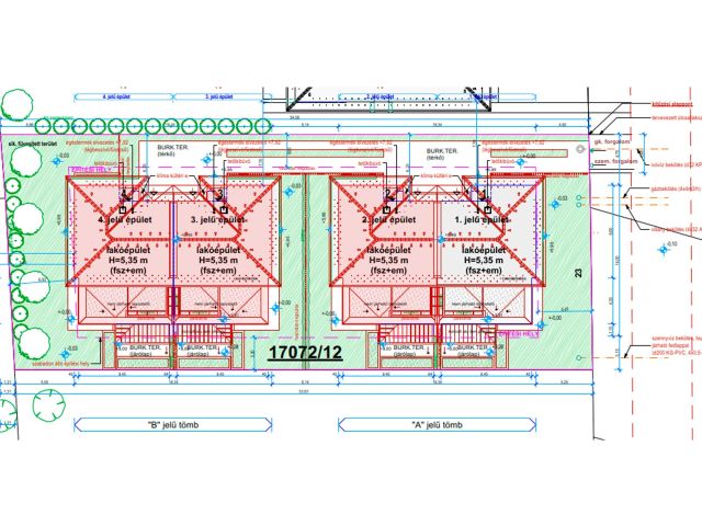 Debrecen kedvelt, csendes kertvárosi részén ELADÓ IKERHÁZ